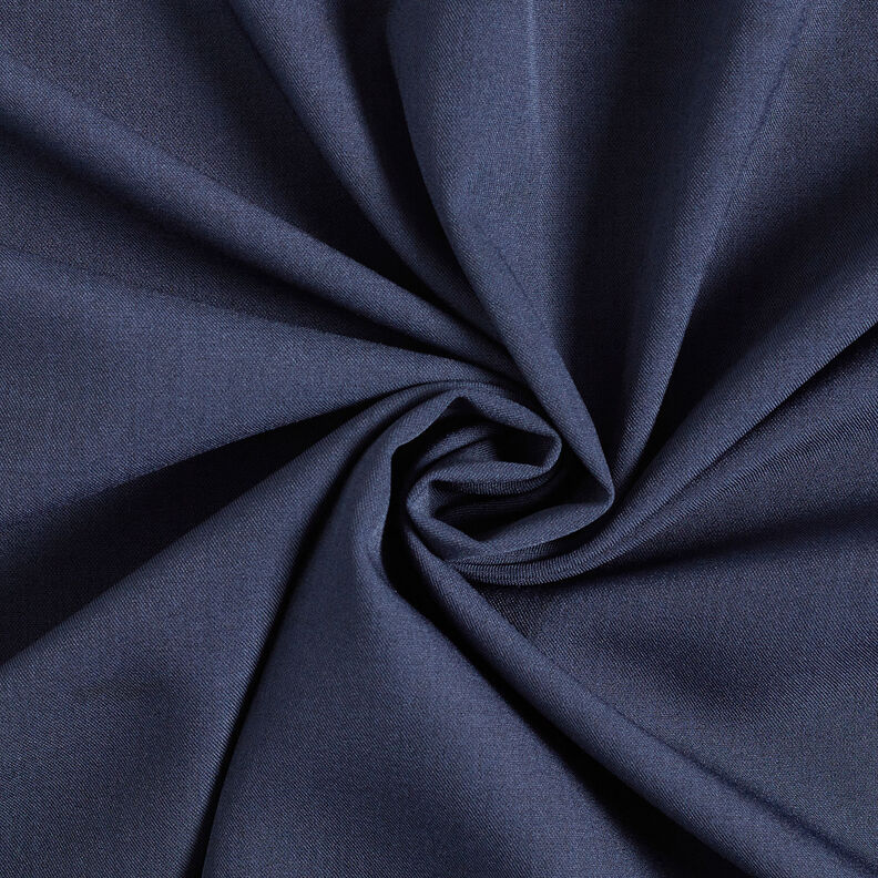 Pantalón liso ligero elástico – azul noche,  image number 1