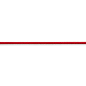 Cordón de goma [Ø 3 mm] – rojo, 