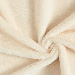 Tela de tapicería Piel sintética – blanco lana, 