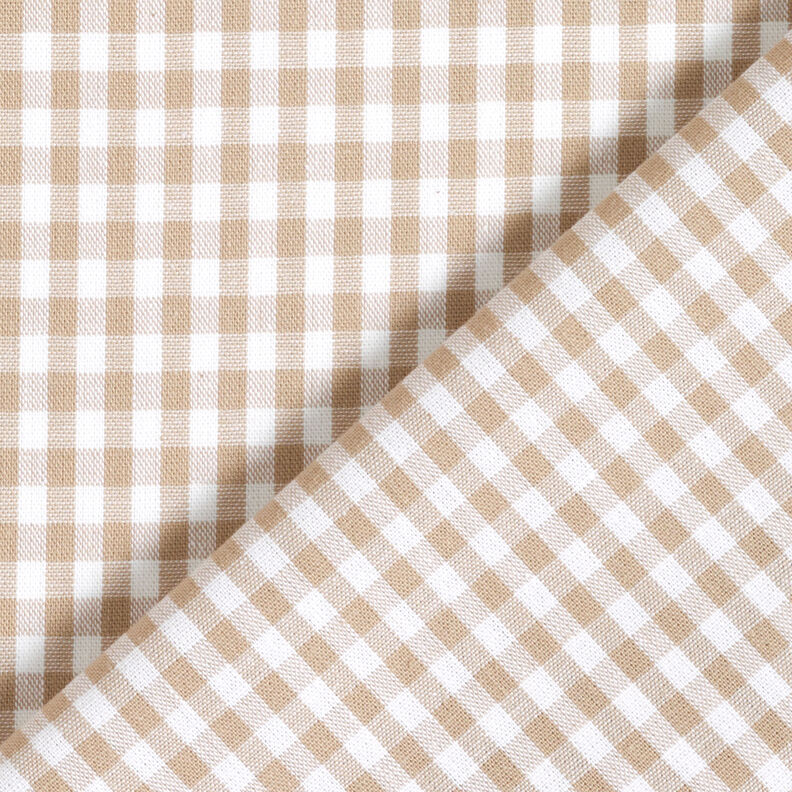 Tela de algodón Cuadros vichy 0,5 cm – anémona/blanco,  image number 4
