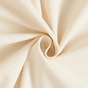 Tela decorativa jacquard Reciclada – blanco lana, 