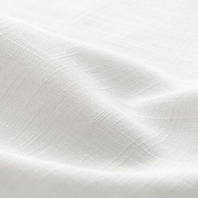 Tejido de lino con mezcla de ramio mediano – blanco, 