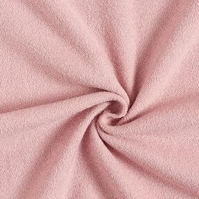 Algodón Tela de sudadera Terry Fleece – rosa, 