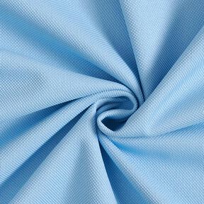 Tela de tapicería con estructura de nudos – azul claro, 