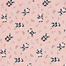 Tela de algodón Cretona panda tierno – rosa,  thumbnail number 1