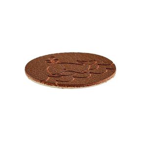 Pieza decorativa Ballena [ 23 mm ] – marrón oscuro, 
