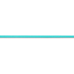 Cordón de goma [Ø 3 mm] – azul agua, 