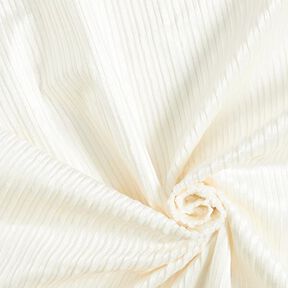 Pana elástica mixta algodón-viscosa lisa – blanco, 
