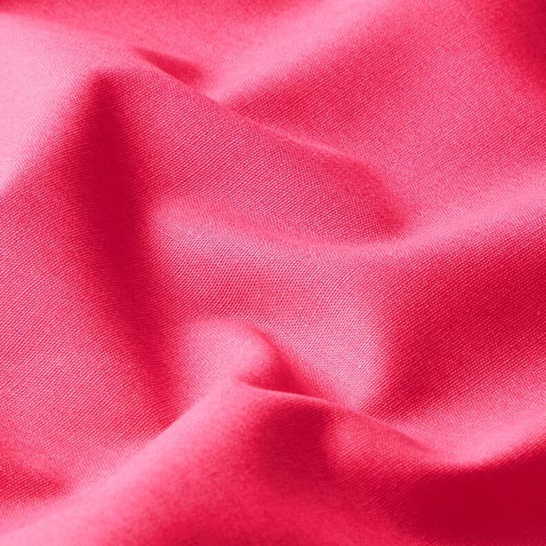 Popelina de algodón Uni – rosa intenso,  image number 2