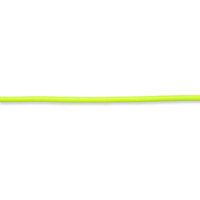 Cordón de goma [Ø 3 mm] – amarillo neon, 