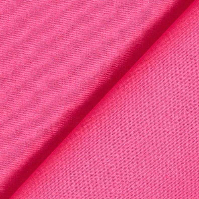 Popelina de algodón Uni – rosa intenso,  image number 5