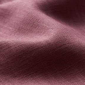 Tejido de lino con mezcla de ramio mediano – rosa viejo oscuro, 