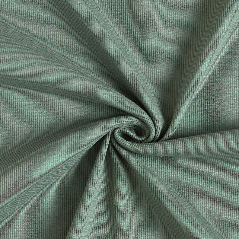 Textura fina Tela de jersey de algodón – verde oscuro,  image number 1