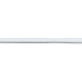 Cordón de goma [Ø 3 mm] – blanco, 