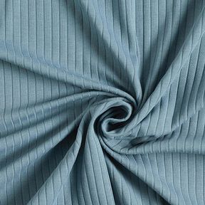 Jersey canelado Uni – azul grisáceo pálido, 