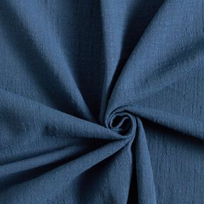 Tejido de algodón aspecto lino – azul real, 