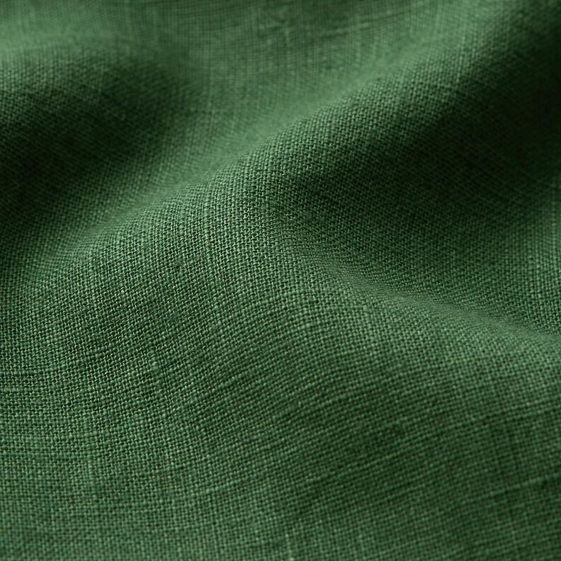 Mezcla de lino ligero prelavado – verde pino,  image number 3