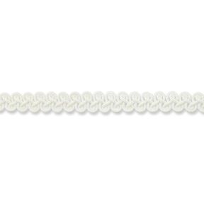 Ribete de pasamanería [ 12 mm ] – blanco lana, 