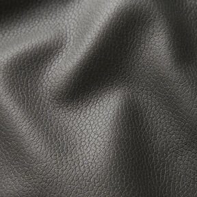 Tela de tapicería Imitación de piel Ligero relieve – granito, 