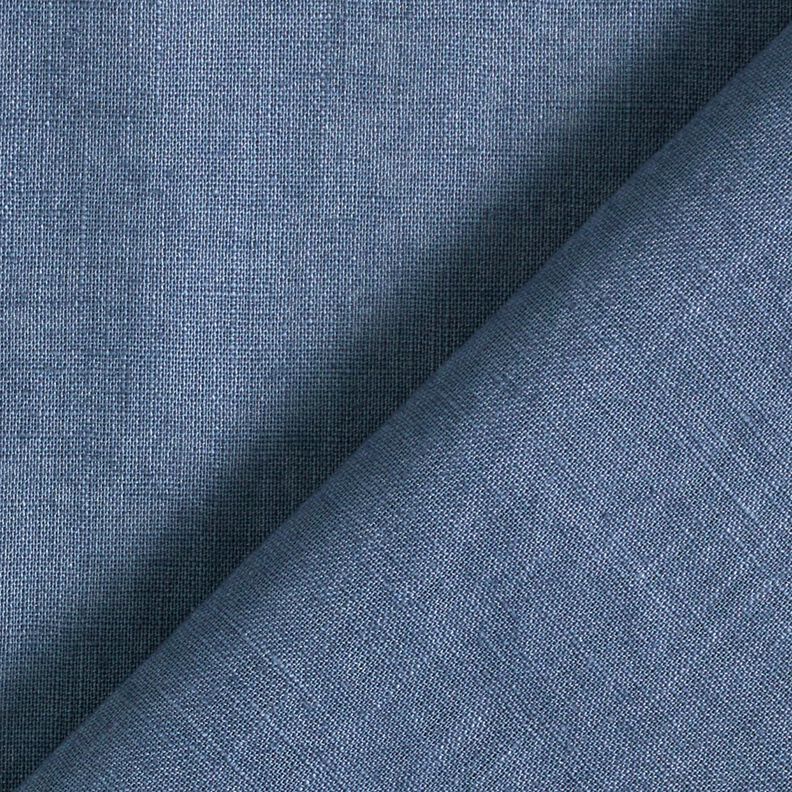 Mezcla de lino ligero prelavado – azul gris,  image number 4