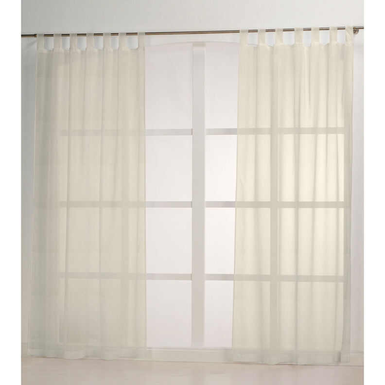 Tela para cortinas Apariencia bouclé 300 cm – blanco lana,  image number 6