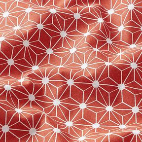 Tela de algodón Cretona Estrella gráfica – rojo, 