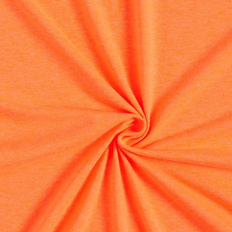 Tela de jersey Colores neón – naranja neón,  image number 1