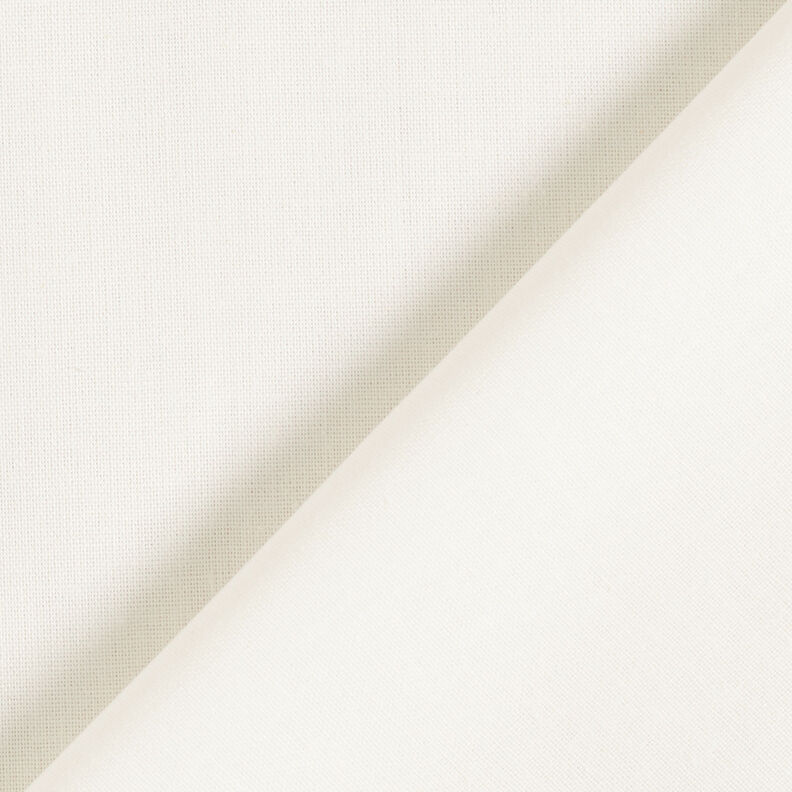 Tela de algodón Cretona Uni – blanco lana,  image number 3